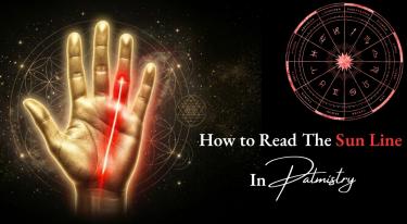 How to read the sun line in palmistry
