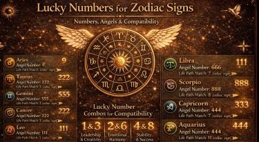 Lucky Numbers for Zodiac Signs And Its Compatibility