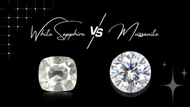 White Sapphire vs. Moissanite: Which Gemstone Should You Choose?
