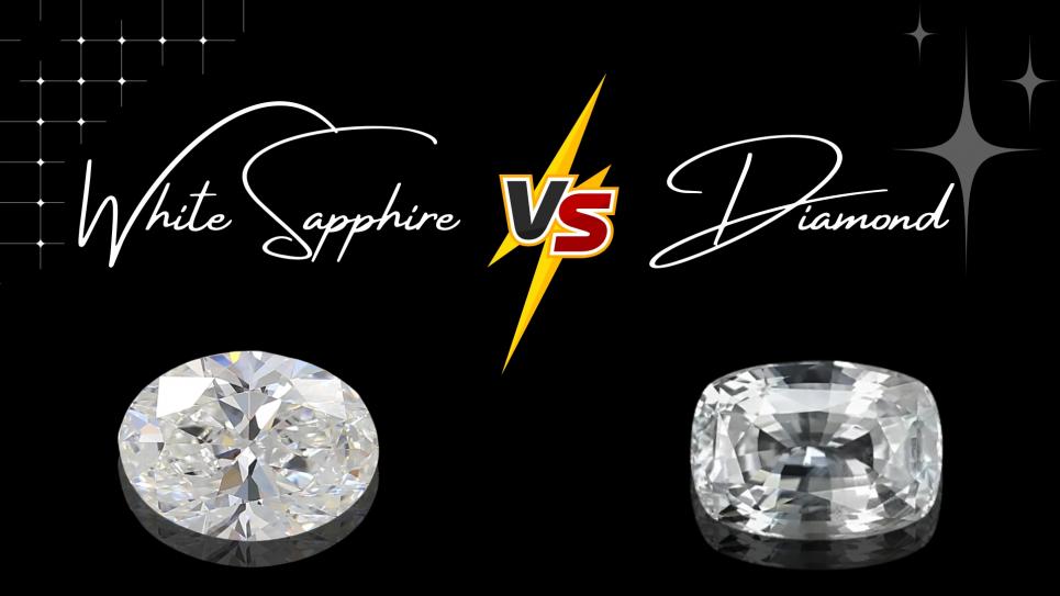 White Sapphire vs Diamond: Key Differences