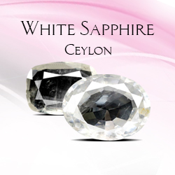 Category Ceylon White Sapphire