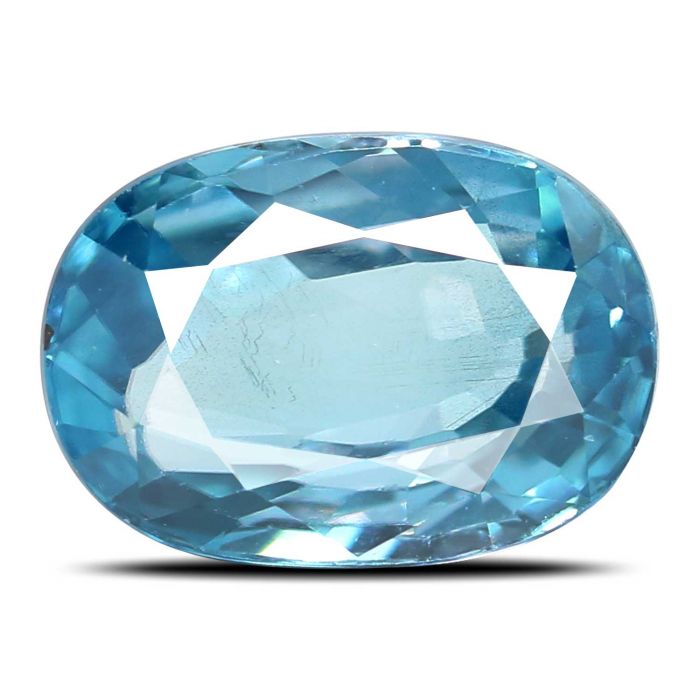 Blue Zircon 5.61 Carat 