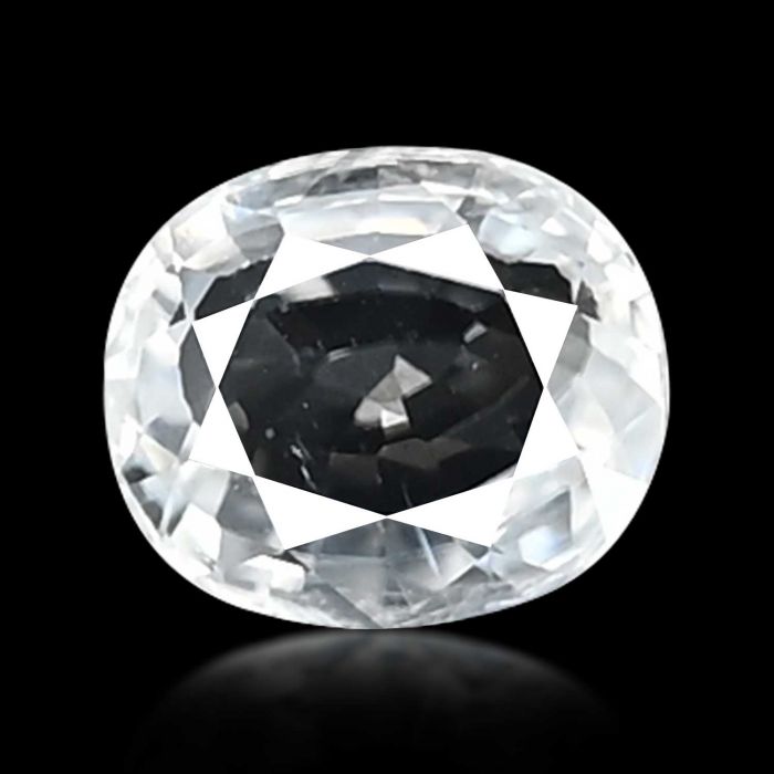 White Zircon 2.8 Carat 