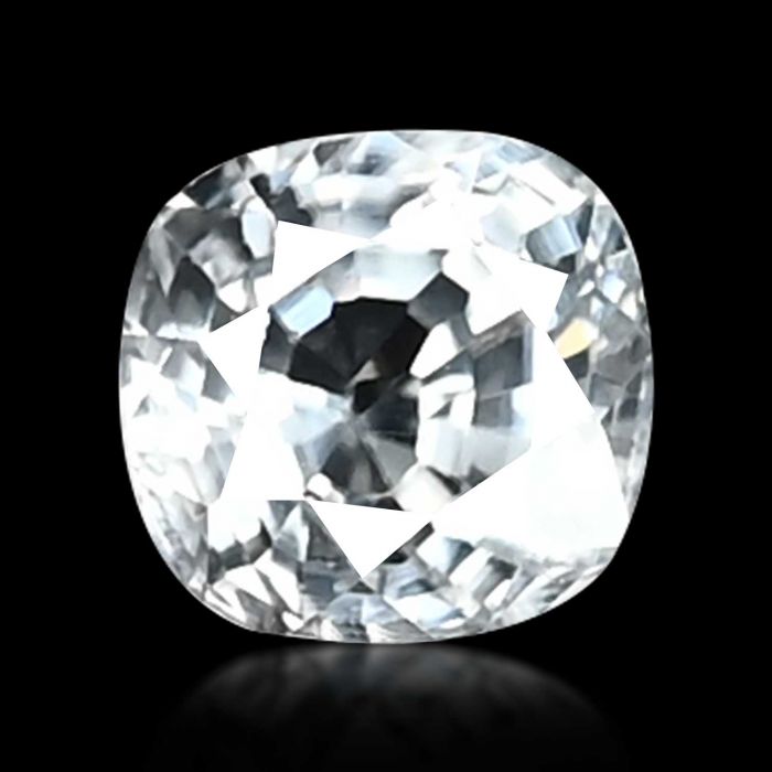White Zircon 3.72 Carat 