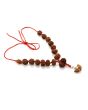 Rudraksha Siddha Mala 1 to 14 Mukhi With Gauri Shankar, Ganesh Rudraksha GJSPC Certified