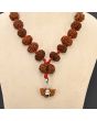 Rudraksha Siddha Mala 1 to 14 Mukhi With Gauri Shankar, Ganesh Rudraksha GJSPC Certified