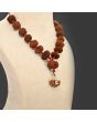 Rudraksha Siddha Mala 1 to 14 Mukhi With Gauri Shankar, Ganesh Rudraksha GJSPC Certified