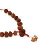 Rudraksha Siddha Mala 1 to 14 Mukhi With Gauri Shankar, Ganesh Rudraksha GJSPC Certified