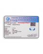 Blue Zircon 4.1 Carat 