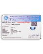 Blue Zircon 4.19 Carat 