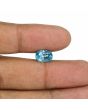 Blue Zircon 4.62 Carat 