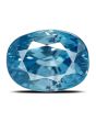 Blue Zircon 4.11 Carat 