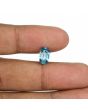 Blue Zircon 4.49 Carat 