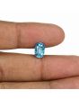 Blue Zircon 4.57 Carat 
