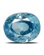 Blue Zircon 4.4 Carat 
