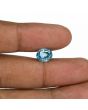 Blue Zircon 4.4 Carat 