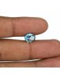 Blue Zircon 4.4 Carat 
