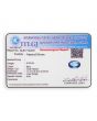 Blue Zircon 4.94 Carat 