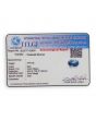 Blue Zircon 4.6 Carat 