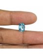 Blue Zircon 4.78 Carat 
