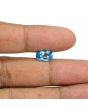 Blue Zircon 4.39 Carat 