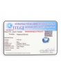Blue Zircon 4.4 Carat 