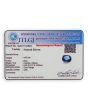 Blue Zircon 4.4 Carat 