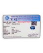 Blue Zircon 4.51 Carat 