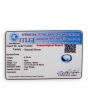 Blue Zircon 4.59 Carat 