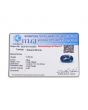 Blue Zircon 5.52 Carat