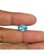Blue Zircon 7.37 Carat 