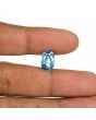 Blue Zircon 7.37 Carat 