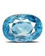 Blue Zircon 6.38 Carat 