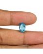 Blue Zircon 6.38 Carat 