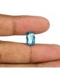 Blue Zircon 6.23 Carat 
