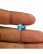 Blue Zircon 5.09 Carat 