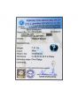 Blue Zircon 7.89 Carat 