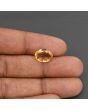 Citrine (Sunela) 3.73 Carat 