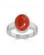 Coral (Special Quality) Silver Ring (R1)