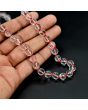Crystal (Spathik) Mala Diamond Cut   
