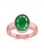 Emerald (Special Quality) Rose Gold Ring (R1)