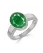 Emerald (Special Quality) Silver Ring (R1)