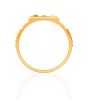 Flat Top Brick-Style Navratna Men's Ring