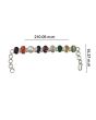 Navratan Bracelet With Nine Natural Gemstones