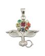 Navratan Durga Pendant