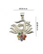 Navratan Pendant Om