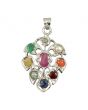 Navratan Pan Pendant