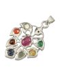 Navratan Pan Pendant