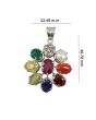 Navratan Pendant 5 Cts.
