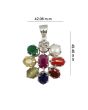 Navratan Pendant 5 Cts.